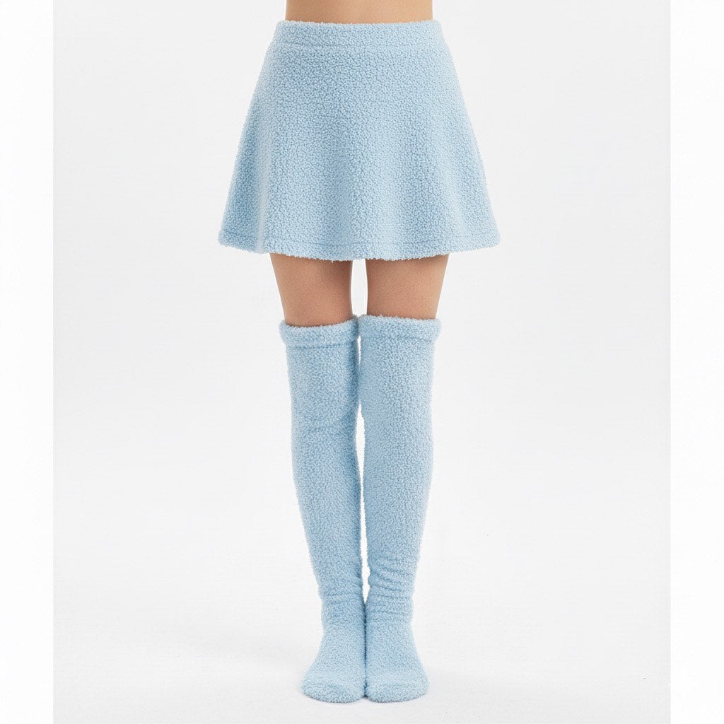 Plush Over-The-Knee Socks | Stay Warm All Winter