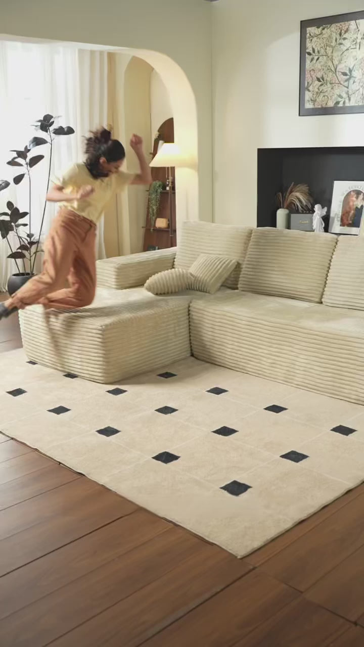 Cloud Haven Sofa – Modular Sectional Couch, Plush Comfort & Modern Design